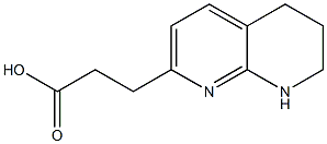 3-(5,6,7,8-tetrahydro-1,8-naphthyridin-2-yl)propanoic acid