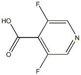 3,5-Difluoro-4-carboxypyridine Struktur