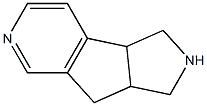 1,2,3,3a,8,8a-Hexahydro-2,6-diaza-cyclopenta[a]indene Struktur