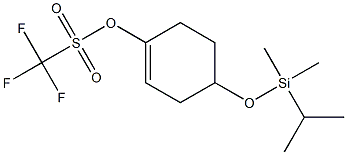  4-(isopropyldimethylsilyloxy)cyclohex-1-enyl trifluoromethanesulfonate