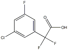 3-氯-5-三氟苯乙酸,,结构式