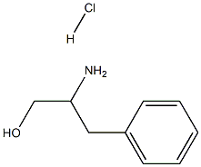 DL-PHENYLALANINOL HCl Structure