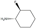(1S,2S)-2-氟环己胺, , 结构式