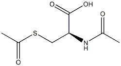 N,S-二乙酰基-L-半胱氨酸, , 结构式