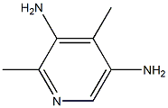 3,5-Diamino-2,4-dimethylpyridine Structure