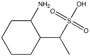 2-(cyclohexylamine)ethanesulfonic acid Struktur