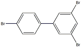 3,5-dibromophenyl-4-bromobenzene 化学構造式