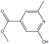 Methyl 2-hydroxy-6-methylisonicotinate Structure