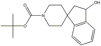 tert-butyl 3-hydroxy-2,3-dihydrospiro[indene-1,4'-piperidine]-1'-carboxylate Structure