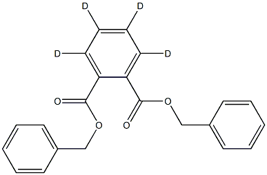 Phthalic acid, bis-benzyl ester D4 Structure