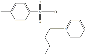 N-丁基吡啶对甲基苯磺酸盐 结构式