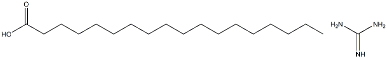 guanidine stearic acid salt Struktur