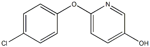 6-(4-chlorophenoxy)pyridin-3-ol Structure
