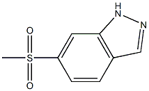 6-(Methylsulfonyl)-1H-indazole Structure