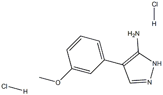 4-(3-Methoxyphenyl)-1H-pyrazol-5-amine dihydrochloride