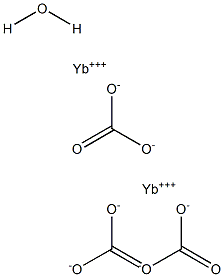 Ytterbium Carbonate Hydrate 99.9% Struktur