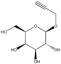 Propargyl b-D-galactopyranoside Structure