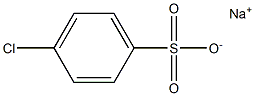 Sodium p-chlorobenzenesulfonate 化学構造式