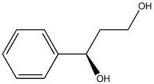 (R)-3-hydroxy-3-phenylpropanol Structure