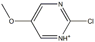 2-氯-5-甲氧基-4-嘧啶乙脒,,结构式
