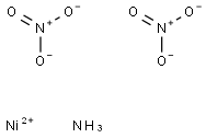 Ammonia to nickel nitrate test solution(ChP) Struktur