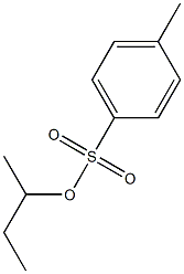 对甲苯磺酸仲丁酯 结构式