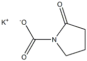 Potassium pyrrolidonecarboxylate Structure