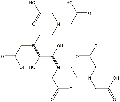 EDTA乙二胺四乙酸二钠滴定溶液(GS-T601-2016), , 结构式