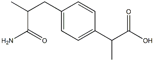 Ibuprofen Amide Impurity Structure