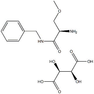 (R)-2-Amino-N-benzyl-3-methoxypropanamide D-tartaric acid