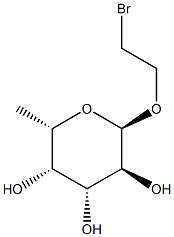 2-溴乙基Α-L-岩藻吡喃糖苷,,结构式