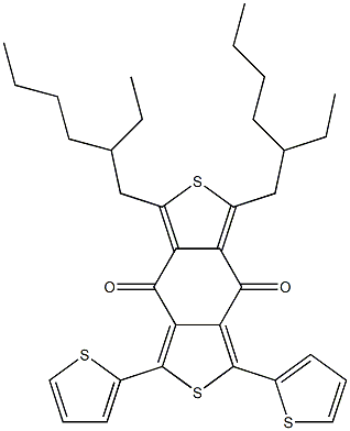 1,3-Bis-(2-ethyl-hexyl)-5,7-di-thiophen-2-yl-2,6-dithia-s-indacene-4,8-dione