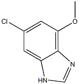 6-Chloro-4-methoxy-1H-benzoimidazole Structure