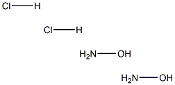 HYDROXYLAMINE HYDROCHLORIDE/盐酸羟胺,,结构式