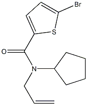 5-BROMO-N-CYCLOPENTYL-N-(PROP-2-EN-1-YL)THIOPHENE-2-CARBOXAMIDE