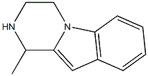 1-methyl-1,2,3,4-tetrahydropyrazino[1,2-a]indole Struktur