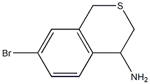 7-bromo-3,4-dihydro-1H-isothiochromen-4-amine Structure