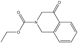 4-氧代-3,4-二氢异喹啉-2(1H)-甲酸乙酯, , 结构式