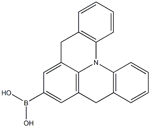 5H,9H-13b-aza-naphtho[3,2,1-de]anthracene-7-boronic acid Structure