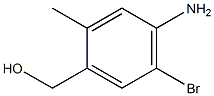 (4-Amino-5-bromo-2-methyl-phenyl)-methanol Struktur