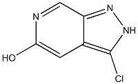 3-Chloro-2H-pyrazolo[3,4-c]pyridin-5-ol Struktur