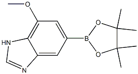  7-Methoxy-5-(4,4,5,5-tetramethyl-[1,3,2]dioxaborolan-2-yl)-1H-benzoimidazole