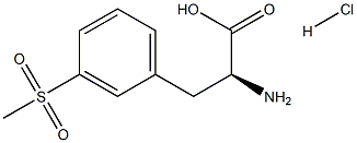  (S)-2-AMINO-3-(3-(METHYLSULFONYL)PHENYL)PROPANOIC ACID HYDROCHLORIDE