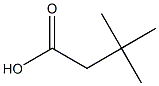 3,3-二甲基丁酸, , 结构式