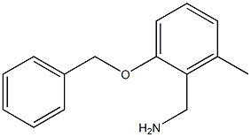 (2-Benzyloxy-6-methyl-phenyl)-methyl-amine Structure