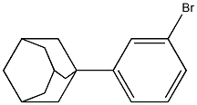 (3R,5R,7R)-1-(3-溴苯基)金刚烷, , 结构式