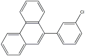 9-(3-chlorophenyl)phenanthrene Structure