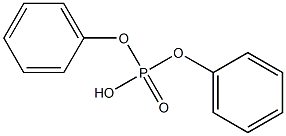 二苯基磷酸酯,,结构式
