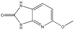 5-Methoxy-1,3-dihydro-imidazo[4,5-b]pyridin-2-one 结构式