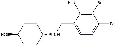 (trans)-4-((2-amino-3,4-dibromobenzyl)amino)cyclohexanol
